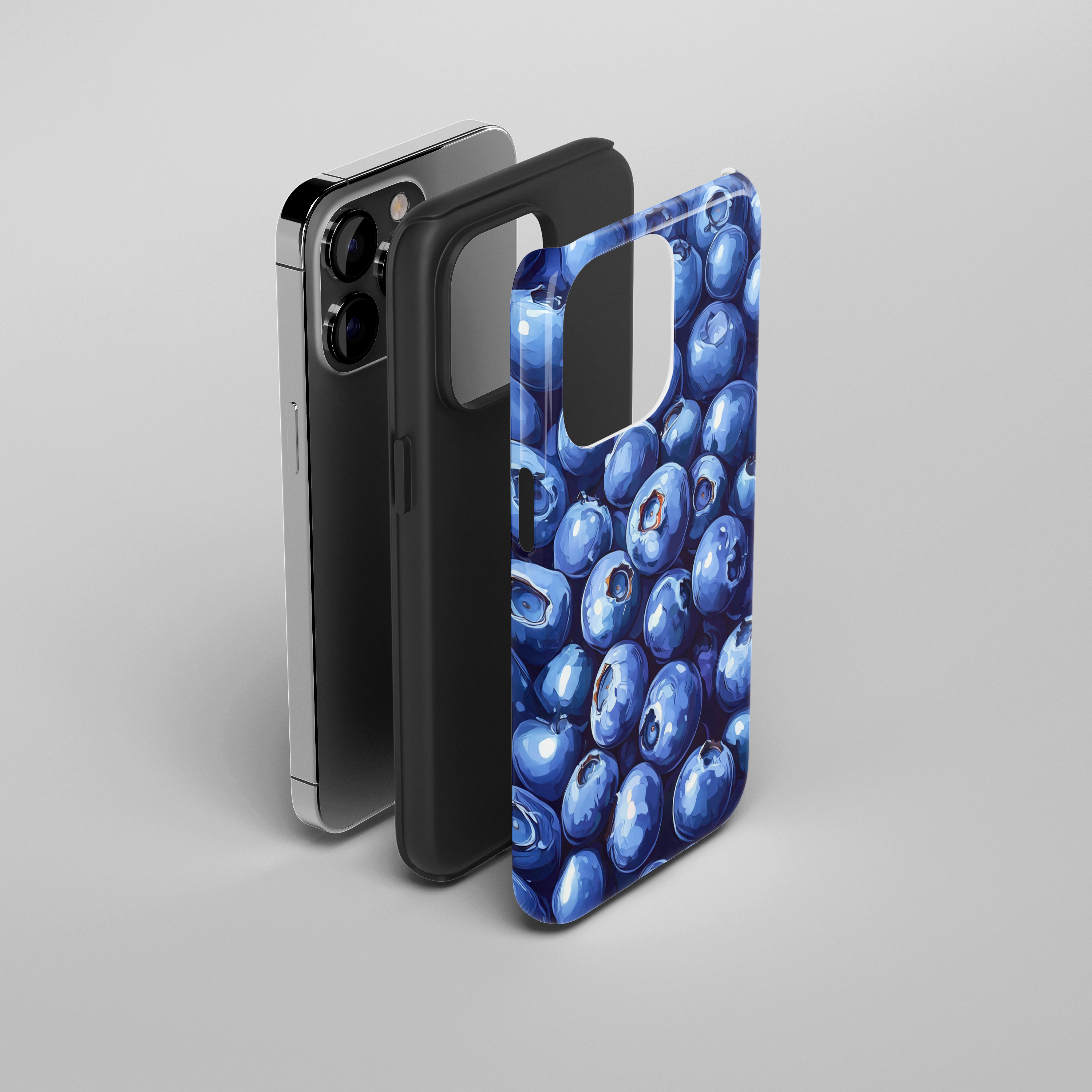 BlueBerry - iPhone Tough Case - Fast shipping - Made in Europe