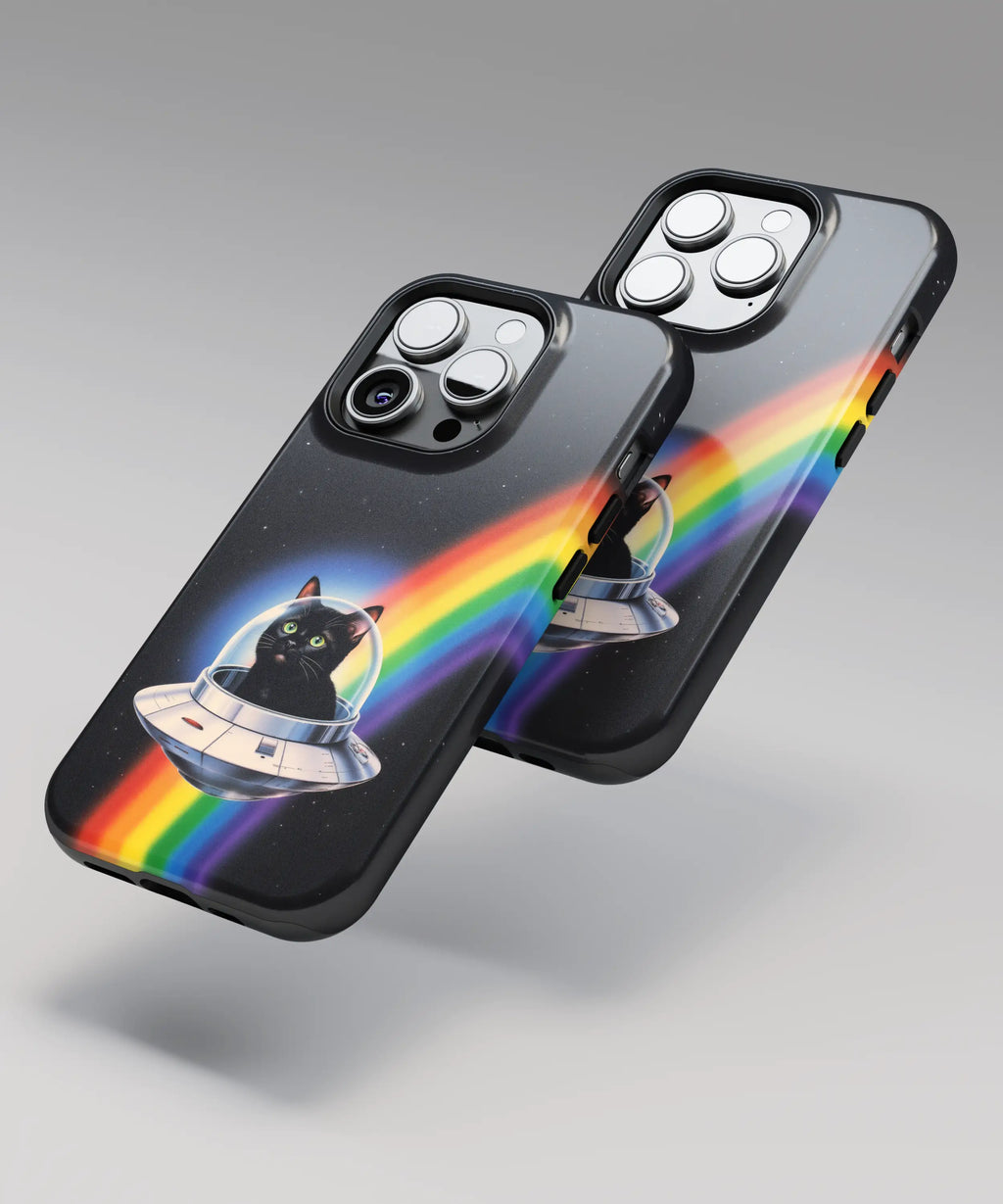 Spacey Kitty - iPhone Tough Case - Fast shipping - Made in Europe