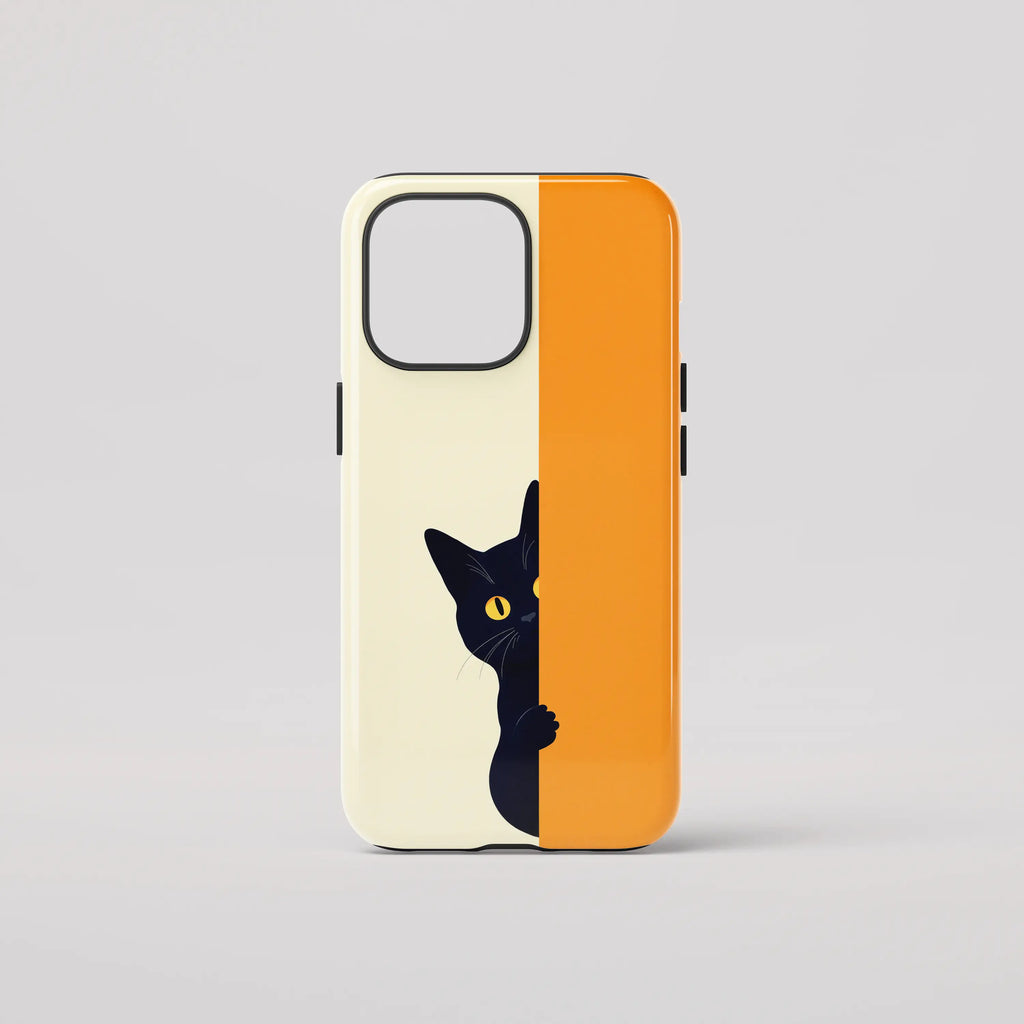 The Curious Cat - iPhone Tough Case - Fast shipping - Made in Europe
